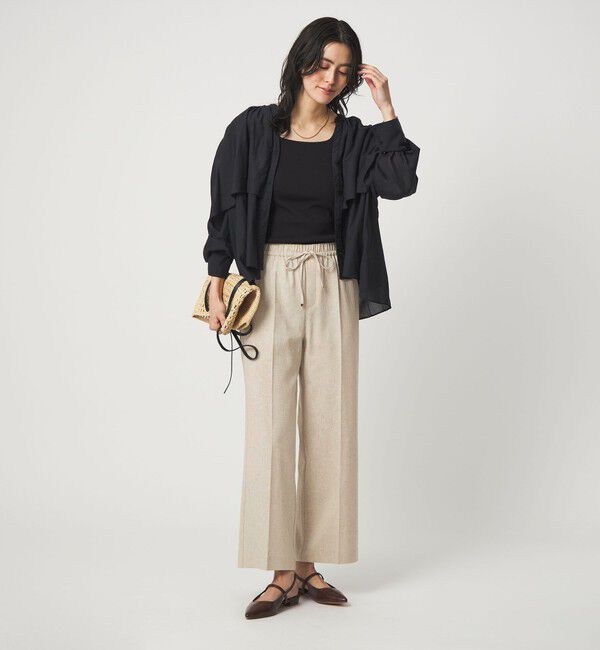 UNITED ARROWS green label relaxing「［size SHORT/TALLあり］ニーハイフレアパンツ」|その他|