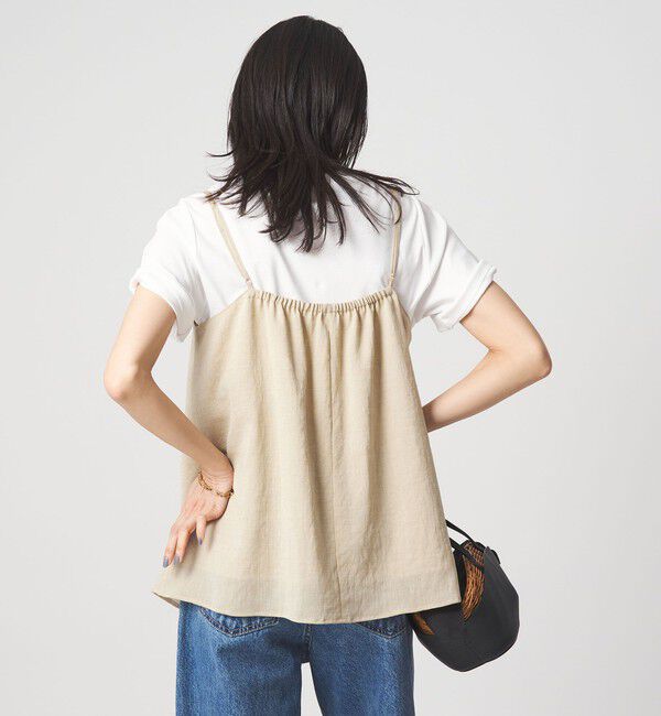 UNITED ARROWS green label relaxing「シアーエア キャミソール マシンウォッシャブル」|キャミソール|