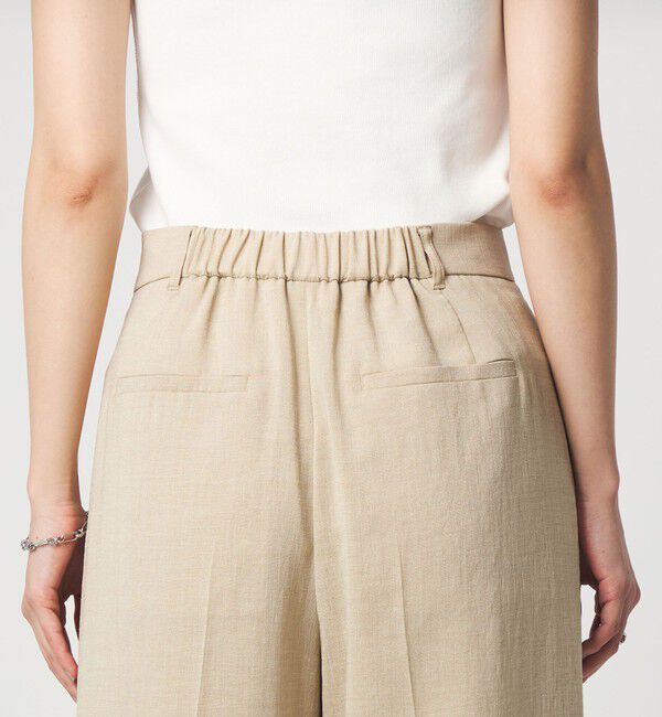 UNITED ARROWS green label relaxing「［size SHORT/TALLあり］シアーエア ワイド パンツ マシンウォッシャブル」|その他|