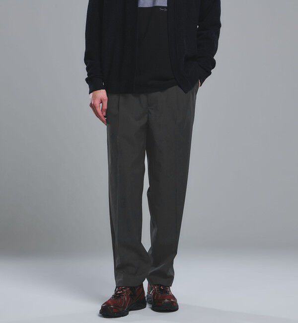 UNITED ARROWS green label relaxing「ウォッシャブル トロ オルマイ ワイドパンツ W3 イージーパンツ -ストレッチ-」|その他|DK.GRAY