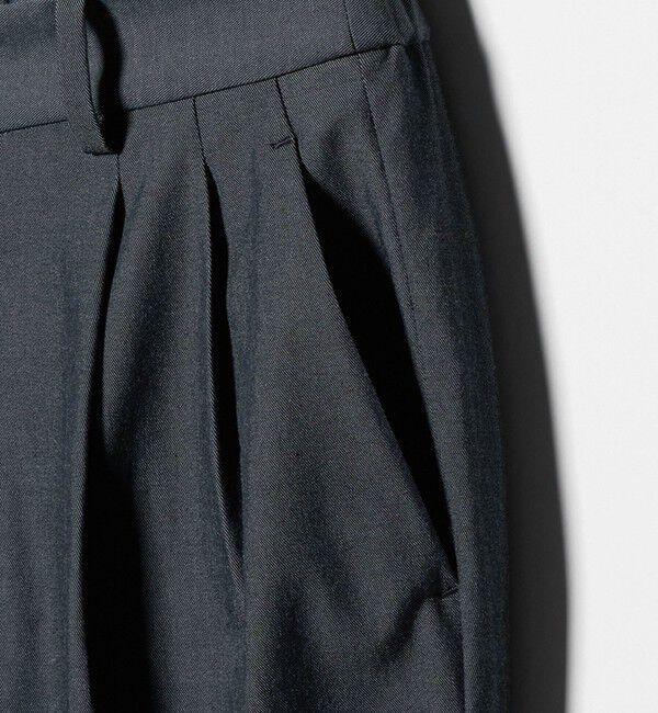 UNITED ARROWS green label relaxing「［size SHORT/TALLあり］Daily Chic タック スリム パンツ」|スラックス|