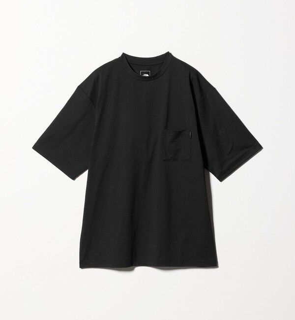 UNITED ARROWS green label relaxing「＜THE NORTH FACE＞ショートスリーブ エアリー ポケット Tシャツ」|Tシャツ・カットソー|BLACK