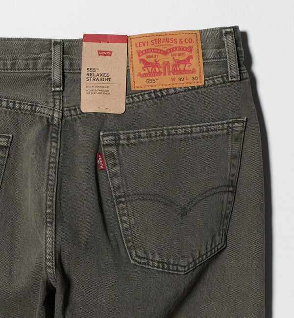 UNITED ARROWS green label relaxing「【国内EXCLUSIVE】＜Levi&rsquo;s(R)＞555 リラックス ストレート デニムパンツ」|デニム|
