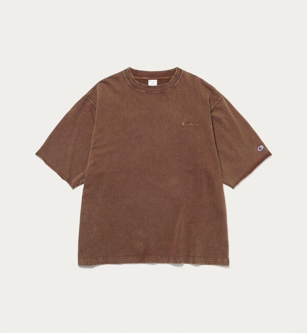 UNITED ARROWS green label relaxing「【別注】＜Champion＞フェード クルーネック 半袖 スウェット」|Tシャツ・カットソー|