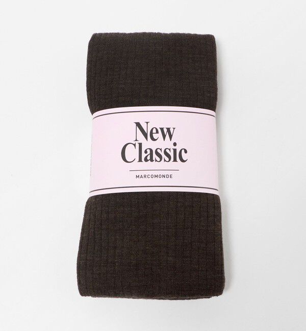 BEAUTY&YOUTH UNITED ARROWS「＜MARCOMONDE＞ウール ワイドリブ タイツ」|タイツ・ストッキング|DK.BROWN