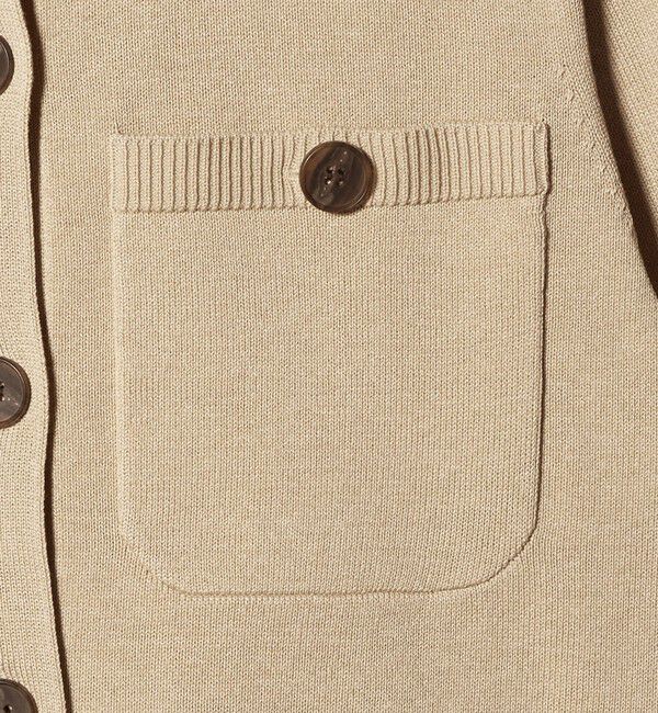 BEAUTY&YOUTH UNITED ARROWS「ポケット コンパクト カーディガン ウォッシャブル」|カーディガン|