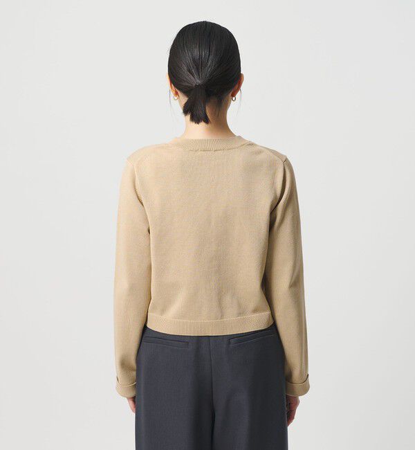 BEAUTY&YOUTH UNITED ARROWS「ポケット コンパクト カーディガン ウォッシャブル」|カーディガン|