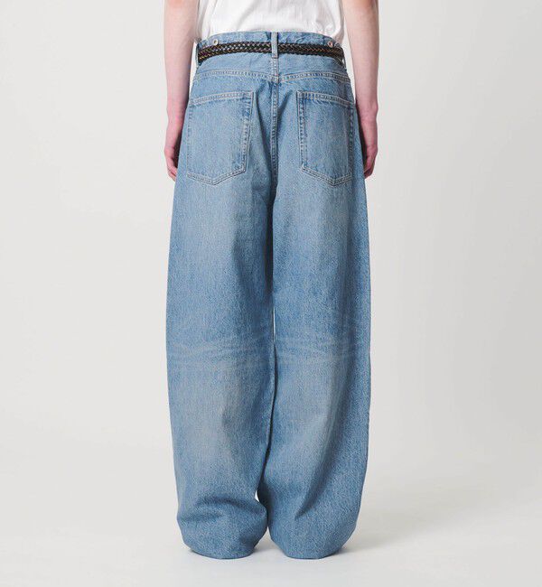 MONKEY TIME「デニム ルーズ ポケット バギー パンツ」|チノ|