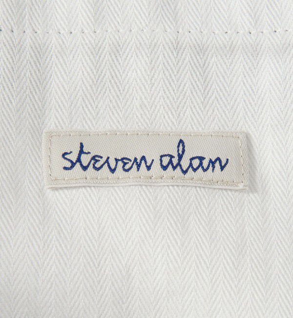 STEVEN ALAN「＜Steven Alan＞ ハイツイスト ツイル アーミー ノープリーツ トラウザーズ」|チノ|