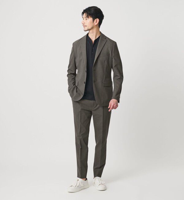 BEAUTY&YOUTH UNITED ARROWS「【WEB限定 WARDROBE SMART】ライト オックスフォード セットアップ/ジャケット＆イージーパンツ」|スーツ|