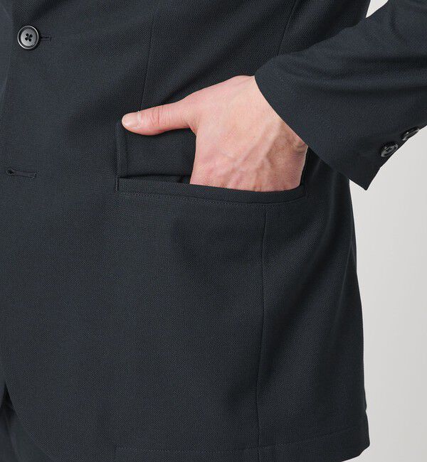 BEAUTY&YOUTH UNITED ARROWS「【WEB限定 WARDROBE SMART】ライト オックスフォード セットアップ/ジャケット＆イージーパンツ」|スーツ|