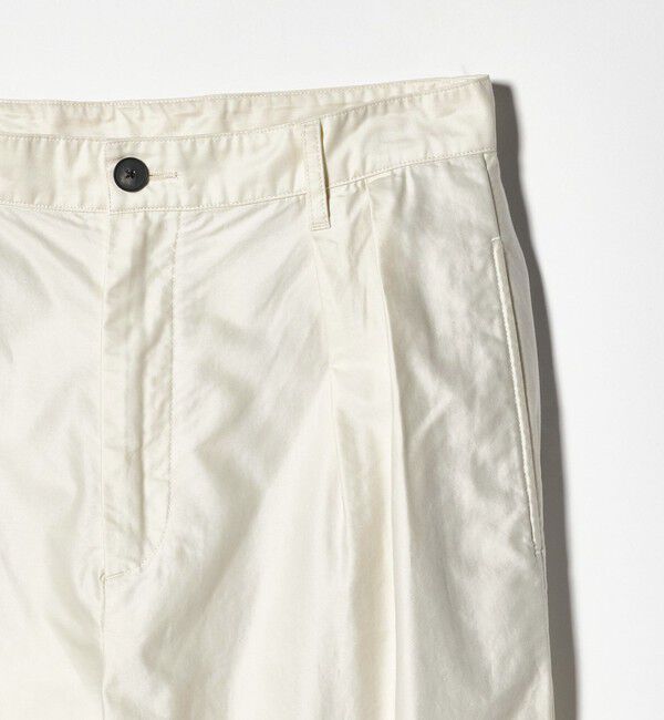 BEAUTY&YOUTH UNITED ARROWS「GIZA モールスキン 2タック パンツ NO.10」|チノ|