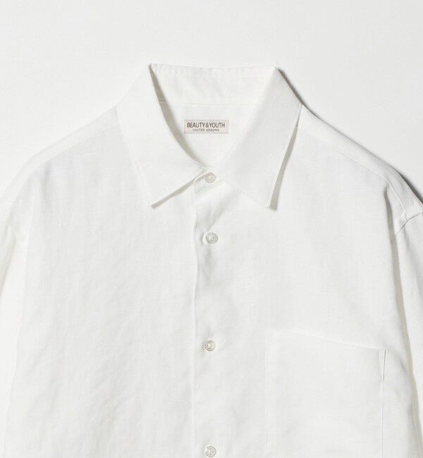 BEAUTY&YOUTH UNITED ARROWS「ライト リネンタッチ レギュラー シャツ FORM TAPERD型」|シャツ・ブラウス|