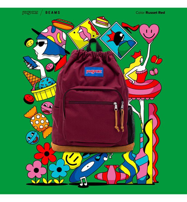 BEAMSBOY「JANSPORT &times; BEAMS / 別注 Pack & Go」|トートバッグ|