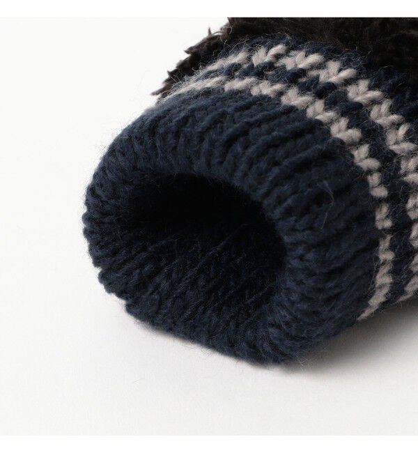 BEAMSBOY「【別注】Champion / ボア グローブ 25FW」|手袋|