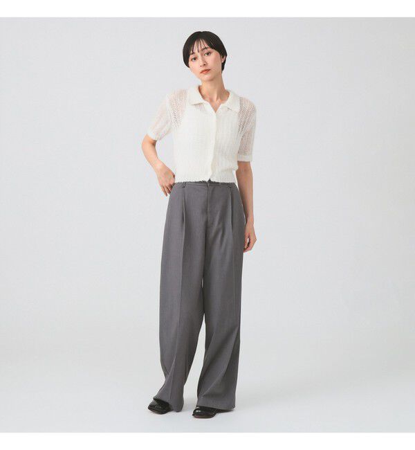 Ray BEAMS 「1タック ワイド パンツ」|チノ|