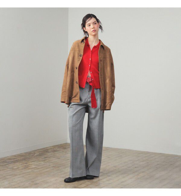 Ray BEAMS 「1タック ワイド パンツ」|チノ|