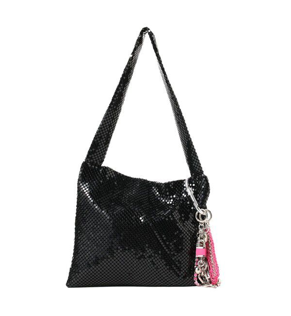 Ray BEAMS 「HEY! Mrs ROSE / メタル & チェーン バッグ」|トートバッグ|