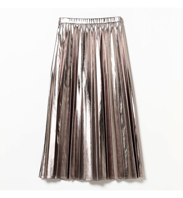 Ray BEAMS 「メタリックプリーツスカート」|スカート|
