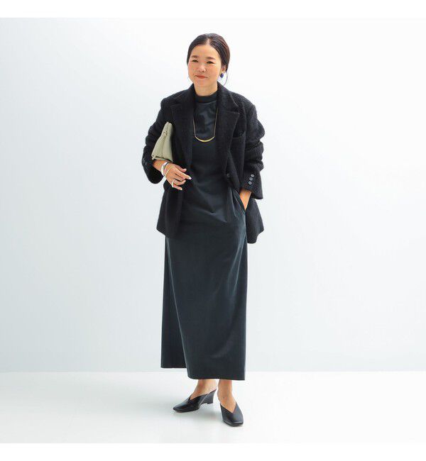 Demi-Luxe BEAMS 「モヘヤループ シャギー ジャケット」|ダッフルコート|