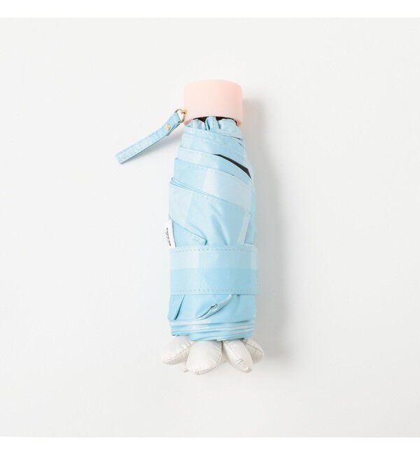 Ray BEAMS 「フラワー チェック 晴雨兼用 折りたたみ傘」|傘|
