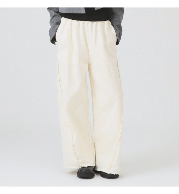 Ray BEAMS 「キリカエライン スウェット パンツ」|その他|OFF_WHITE