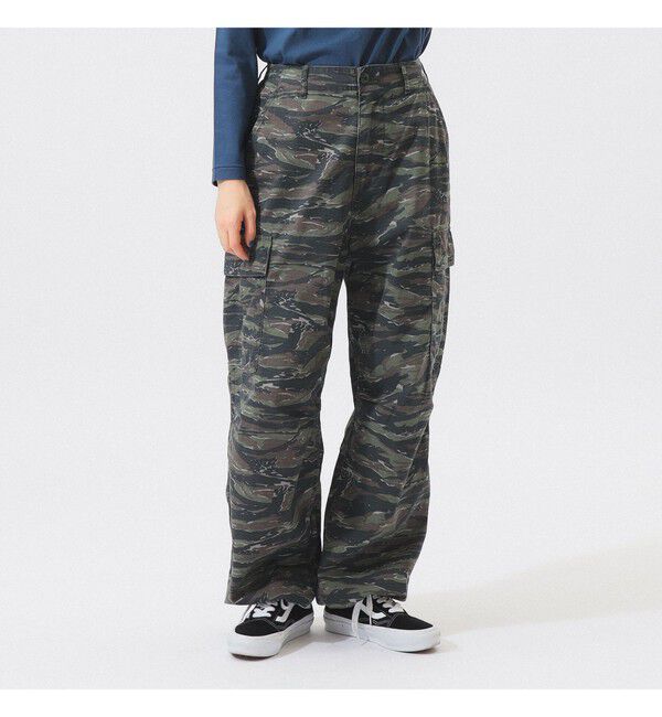 BEAMSBOY「リップストップ ミリタリー パンツ」|チノ|