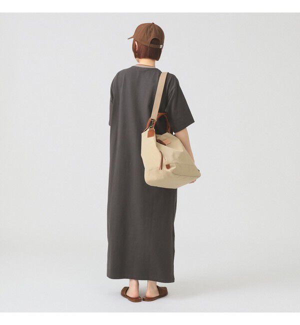 Ray BEAMS 「【別注】Gymphlex / クルーネック カットソー ワンピース」|ワンピース|