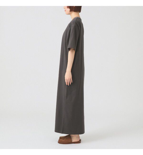 Ray BEAMS 「【別注】Gymphlex / クルーネック カットソー ワンピース」|ワンピース|