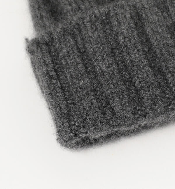 BEAMS PLUS「BEAMS PLUS / カシミヤ リブ ニットキャップ」|ニット帽|