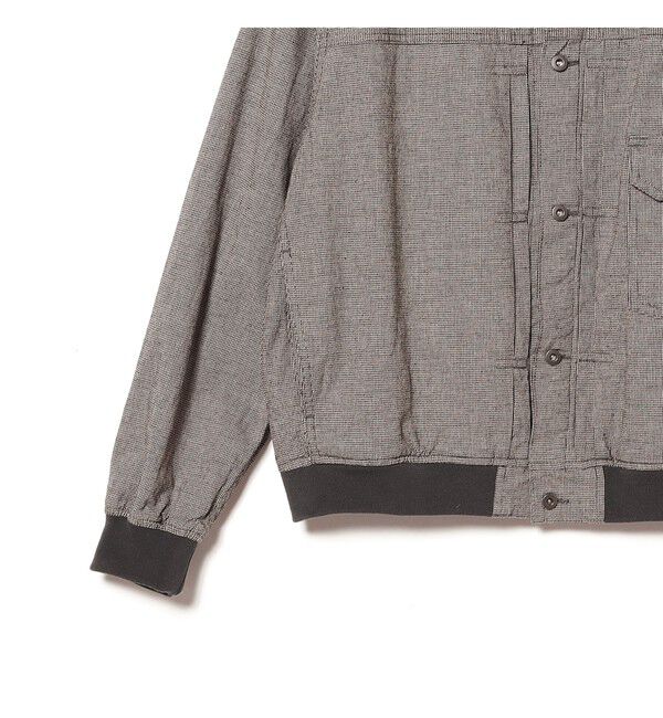 BEAMS「チェック G-ジャケット【リラックスフィット】」|ブルゾン・スタジャン|