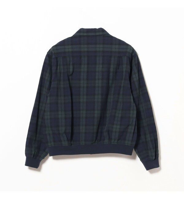 BEAMS「チェック G-ジャケット【リラックスフィット】」|ブルゾン・スタジャン|