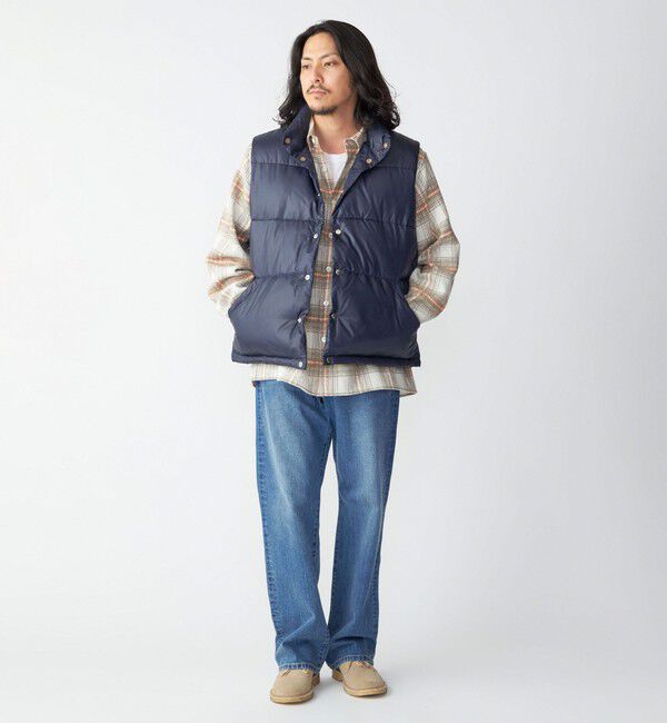 SHIPS「SHIPS :イタリーヤーン チェック シャギー シャツ アウター」|シャツ・ブラウス|