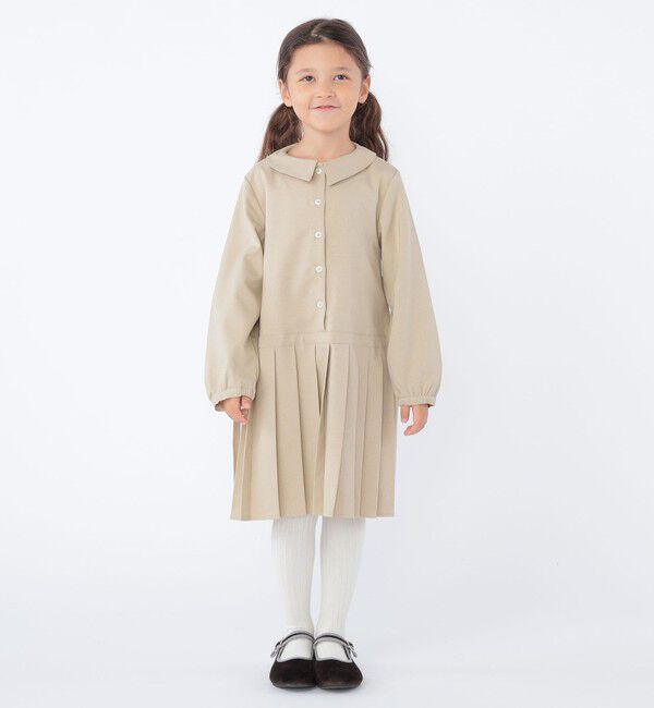 SHIPS KIDS「SHIPS KIDS:100～130cm / プリーツ 切替 ワンピース」|ワンピース|