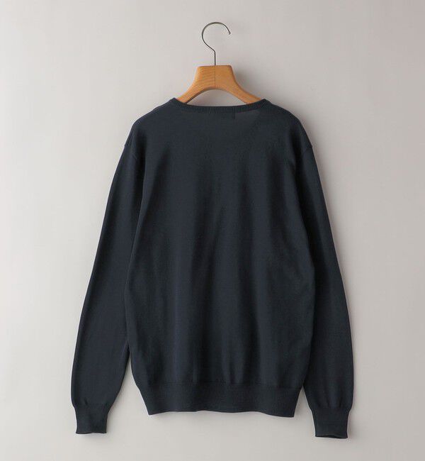 SHIPS KIDS「SHIPS KIDS:140～150cm / 14GG クルーネック カーディガン」|カーディガン|