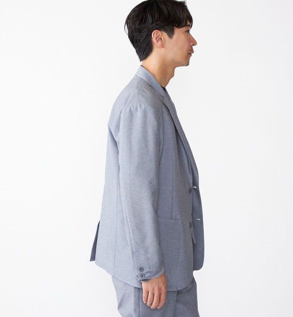 SHIPS「SHIPS:〈手洗い可能/セットアップ対応〉スーパーライト 2ボタン ジャケット」|テーラードジャケット|