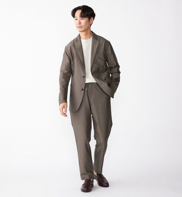 SHIPS「SHIPS:〈手洗い可能/セットアップ対応〉スーパーライト 2ボタン ジャケット」|テーラードジャケット|