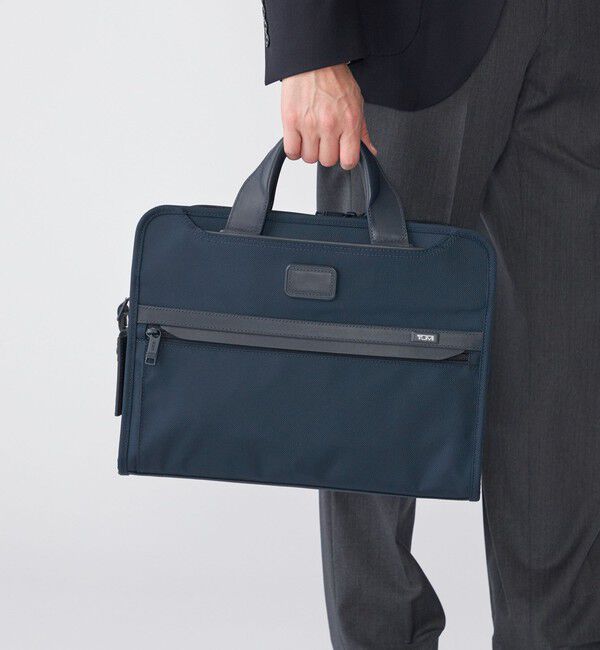 SHIPS「【SHIPS別注】TUMI: ALPHA3 SLIM BRIFE」|ビジネスバッグ|