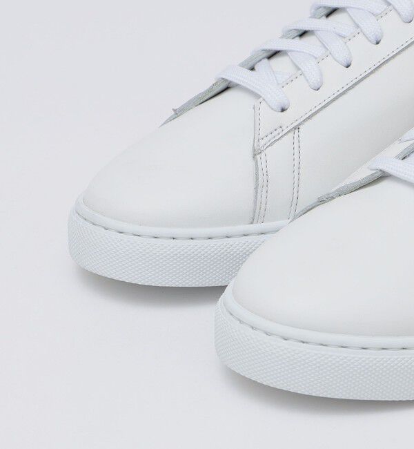 SHIPS「【SHIPS別注】PIEVE: カーフレザー スニーカー」|スニーカー|