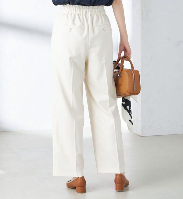 SHIPS for women「〈手洗い可能〉ツイル ストレート パンツ（セットアップ対応）」|その他|