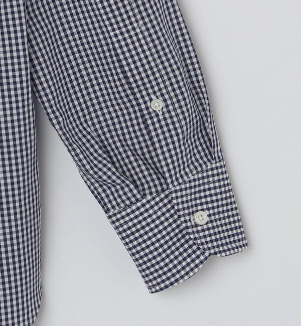 SHIPS「SHIPS: イージーアイロン ギンガムチェック ワイドカラー シャツ」|シャツ・ブラウス|