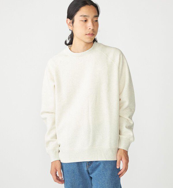SHIPS「SHIPS: コットン ポリエステル ラグラン スリーブ クルーネック スウェット」|スウェット・ジャージ|