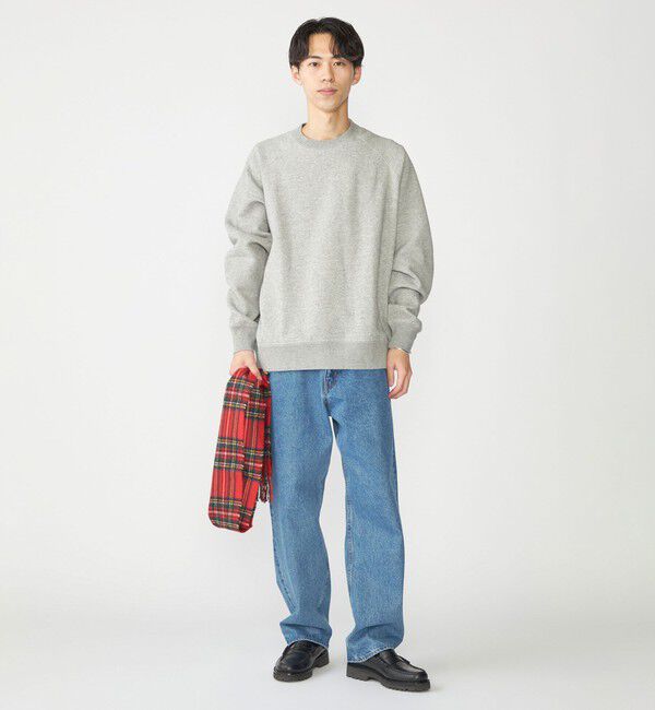 SHIPS「SHIPS: コットン ポリエステル ラグラン スリーブ クルーネック スウェット」|スウェット・ジャージ|