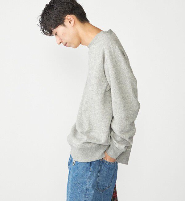 SHIPS「SHIPS: コットン ポリエステル ラグラン スリーブ クルーネック スウェット」|スウェット・ジャージ|