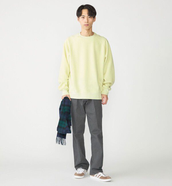 SHIPS「SHIPS: コットン ポリエステル ラグラン スリーブ クルーネック スウェット」|スウェット・ジャージ|