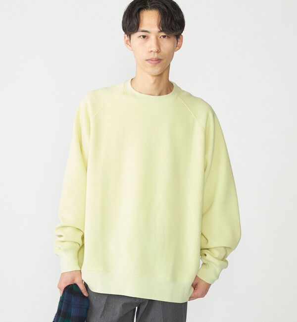 SHIPS「SHIPS: コットン ポリエステル ラグラン スリーブ クルーネック スウェット」|スウェット・ジャージ|