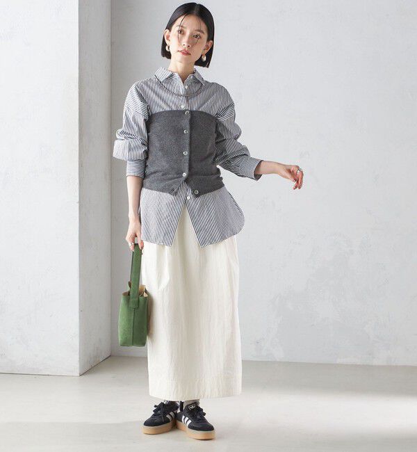 SHIPS for women「タフタ コクーン スカート」|スカート|