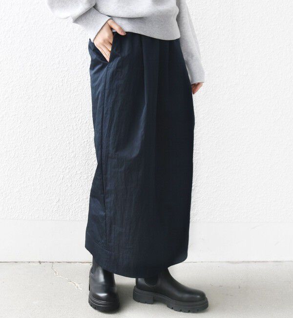 SHIPS for women「タフタ コクーン スカート」|スカート|