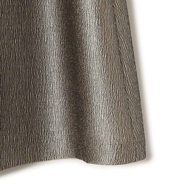 SHIPS for women「〈手洗い可能〉ラメ ブッチャー タック フレア スカート」|フレア|