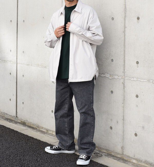 SHIPS any「SHIPS any:〈撥水加工〉DICROS スピンドル ジップ シャツ(セットアップ対応)◇」|シャツ・ブラウス|